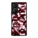 BG AKSESUAR Reeder S19 Max Pro S EDGE ile Uyumlu Dudak Tasarımlı Glossy Premium Kılıf, Kırmızı