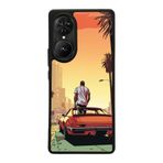 BG AKSESUAR Reeder S19 Max Pro S EDGE ile Uyumlu GTA Tasarımlı Glossy Premium Kılıf