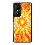 BG AKSESUAR Reeder S19 Max Pro S EDGE ile Uyumlu Güneş Tasarımlı Glossy Premium Kılıf
