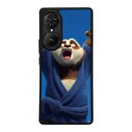 BG AKSESUAR Reeder S19 Max Pro S EDGE ile Uyumlu Kung Fu Panda Tasarımlı Glossy Premium Kılıf, Siyah