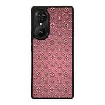BG AKSESUAR Reeder S19 Max Pro S EDGE ile Uyumlu LouisVuitton Desenli Siyah Kılıf, Yumuşak Silikon, Koruyucu, Şok Emici