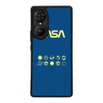 BG AKSESUAR Reeder S19 Max Pro S EDGE ile Uyumlu NASA Tasarımlı Glossy Premium Kılıf, Mavi