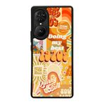 BG AKSESUAR Reeder S19 Max Pro S EDGE ile Uyumlu Poster Tasarımlı Glossy Premium Kılıf, Siyah