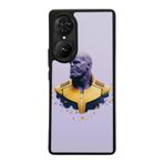 BG AKSESUAR Reeder S19 Max Pro S EDGE ile Uyumlu Thanos Tasarımlı Glossy Premium Kılıf, Siyah