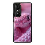 BG AKSESUAR Reeder S19 Max Pro S EDGE ile Uyumlu Yılan Tasarımlı Glossy Premium Kılıf, Siyah