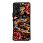 BG AKSESUAR Reeder S19 Max Pro S EDGE ile Uyumlu Yılan Tasarımlı Glossy Premium Kılıf