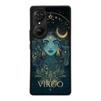 BG AKSESUAR Reeder S19 Max Pro S EDGE ile Uyumlu Zodiac Temalı Siyah Kılıf, Yumuşak Silikon, Koruyucu, Şok Emici