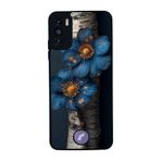 BG AKSESUAR Reeder S19 Max Pro S ile Uyumlu Çiçek Tasarımlı Glossy Premium Kılıf, Siyah