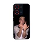 BG AKSESUAR Reeder S19 Max Pro S ile Uyumlu Eminem Tasarımlı Glossy Premium Kılıf, Siyah