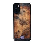 BG AKSESUAR Reeder S19 Max Pro S ile Uyumlu Harita Tasarımlı Glossy Premium Kılıf