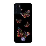 BG AKSESUAR Reeder S19 Max Pro S ile Uyumlu Kelebek Tasarımlı Glossy Premium Kılıf, Siyah