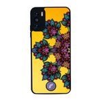 BG AKSESUAR Reeder S19 Max Pro S ile Uyumlu Mandala Tasarımlı Glossy Premium Kılıf, Sarı