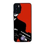 BG AKSESUAR Reeder S19 Max Pro S ile Uyumlu Scarface Tasarımlı Glossy Premium Kılıf, Siyah-Kırmızı