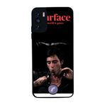 BG AKSESUAR Reeder S19 Max Pro S ile Uyumlu Scarface Tasarımlı Glossy Premium Kılıf, Siyah