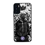 BG AKSESUAR Reeder S19 Max Pro S ile Uyumlu Tupac Tasarımlı Glossy Premium Kılıf, Siyah