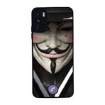 BG AKSESUAR Reeder S19 Max Pro S ile Uyumlu Vendetta Tasarımlı Glossy Premium Kılıf, Siyah