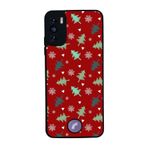 BG AKSESUAR Reeder S19 Max Pro S ile Uyumlu Yılbaşı Christmas Tasarımlı Glossy Premium Kılıf, Kırmızı