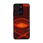 BG AKSESUAR Reeder S19 Max Pro S ZOOM ile Uyumlu Aslan Tasarımlı Glossy Premium Kılıf, Kırmızı