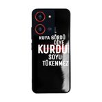 BG AKSESUAR Reeder S19 Max Pro S ZOOM ile Uyumlu Baskılı, Mat Siyah, Yumuşak Silikon, Koruyucu, Şok Emici Kapak, Kılıf