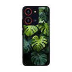 BG AKSESUAR Reeder S19 Max Pro S ZOOM ile Uyumlu Botanik Tasarımlı Glossy Premium Kılıf, Yeşil