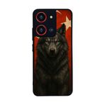 BG AKSESUAR Reeder S19 Max Pro S ZOOM ile Uyumlu Bozkurt Tasarımlı Glossy Premium Kılıf, Siyah