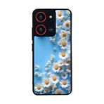 BG AKSESUAR Reeder S19 Max Pro S ZOOM ile Uyumlu Çiçek Tasarımlı Glossy Premium Kılıf