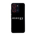 BG AKSESUAR Reeder S19 Max Pro S ZOOM ile Uyumlu Energy Tasarımlı Glossy Premium Kılıf, Siyah