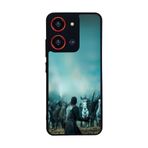 BG AKSESUAR Reeder S19 Max Pro S ZOOM ile Uyumlu Game of Thrones Tasarımlı Glossy Premium Kılıf, Siyah ve Turkuaz