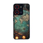 BG AKSESUAR Reeder S19 Max Pro S ZOOM ile Uyumlu Harita Tasarımlı Glossy Premium Kılıf