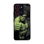 BG AKSESUAR Reeder S19 Max Pro S ZOOM ile Uyumlu Hulk Tasarımlı Glossy Premium Kılıf, Yeşil-Siyah