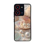 BG AKSESUAR Reeder S19 Max Pro S ZOOM ile Uyumlu İnci Tasarımlı Glossy Premium Kılıf, Siyah
