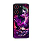 BG AKSESUAR Reeder S19 Max Pro S ZOOM ile Uyumlu Joker-Batman Filmi Temalı Mat Siyah Kılıf, Yumuşak Silikon, Şok Emici