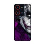BG AKSESUAR Reeder S19 Max Pro S ZOOM ile Uyumlu Joker Tasarımlı Glossy Premium Kılıf, Siyah, Mor