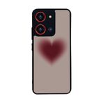 BG AKSESUAR Reeder S19 Max Pro S ZOOM ile Uyumlu Kalp Love Tasarımlı Glossy Premium Kılıf, Beige