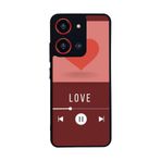 BG AKSESUAR Reeder S19 Max Pro S ZOOM ile Uyumlu Kalp Love Tasarımlı Glossy Premium Kılıf, Kırmızı