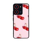 BG AKSESUAR Reeder S19 Max Pro S ZOOM ile Uyumlu Kiraz Tasarımlı Glossy Premium Kılıf