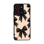 BG AKSESUAR Reeder S19 Max Pro S ZOOM ile Uyumlu Kurdele Tasarımlı Glossy Premium Kılıf, Beige-Siyah