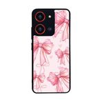 BG AKSESUAR Reeder S19 Max Pro S ZOOM ile Uyumlu Kurdele Tasarımlı Glossy Premium Kılıf, Pembe