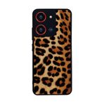BG AKSESUAR Reeder S19 Max Pro S ZOOM ile Uyumlu Leopar Tasarımlı Glossy Premium Kılıf, Altın Sarısı-Siyah