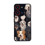 BG AKSESUAR Reeder S19 Max Pro S ZOOM ile Uyumlu Mat Siyah Kılıf, Yumuşak Silikon, Köpek Baskılı, Şok Emici Kapak