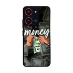 BG AKSESUAR Reeder S19 Max Pro S ZOOM ile Uyumlu Mat Siyah Kılıf, Yumuşak Silikon, Koruyucu, Şok Emici, Money Baskılı
