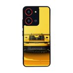 BG AKSESUAR Reeder S19 Max Pro S ZOOM ile Uyumlu Mat Siyah Kılıf, Yumuşak Silikon, Koruyucu, Şok Emici, Porsche Baskılı