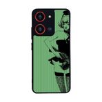 BG AKSESUAR Reeder S19 Max Pro S ZOOM ile Uyumlu Nokia Tasarımlı Glossy Premium Kılıf, Yeşil-Siyah
