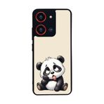 BG AKSESUAR Reeder S19 Max Pro S ZOOM ile Uyumlu Panda Tasarımlı Glossy Premium Kılıf, Siyah-Beyaz