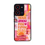 BG AKSESUAR Reeder S19 Max Pro S ZOOM ile Uyumlu Poster Tasarımlı Glossy Premium Kılıf, Pembe