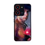 BG AKSESUAR Reeder S19 Max Pro S ZOOM ile Uyumlu Rocky Tasarımlı Glossy Premium Kılıf, Siyah