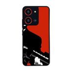 BG AKSESUAR Reeder S19 Max Pro S ZOOM ile Uyumlu Scarface Tasarımlı Glossy Premium Kılıf, Siyah-Kırmızı