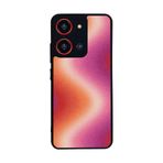BG AKSESUAR Reeder S19 Max Pro S ZOOM ile Uyumlu Soft Degrade Tasarımlı Glossy Premium Kılıf, Turuncu-Pembe