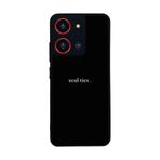 BG AKSESUAR Reeder S19 Max Pro S ZOOM ile Uyumlu SOUL Tasarımlı Glossy Premium Kılıf, Siyah