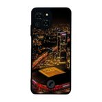 BG AKSESUAR Reeder S23 Pro Max ile Uyumlu Aslan Tasarımlı Glossy Premium Kılıf, Sarı-Kırmızı